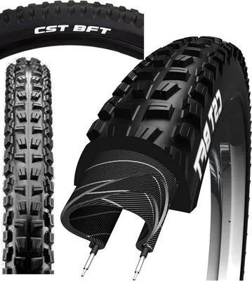 Zdjęcie produktu dla CST OPONA 26x2.25 BFT C1752 drut 54-559 All Mountain Freeride