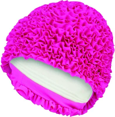 Produktbild von Fashy Frill Badekappe Rosa Rosa One Size