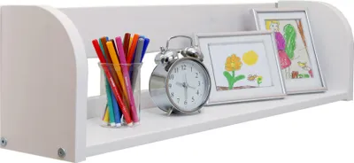 Produktbild von TiCAA Einhängeregal Hochbett Etagenbett Kiefer Weiß