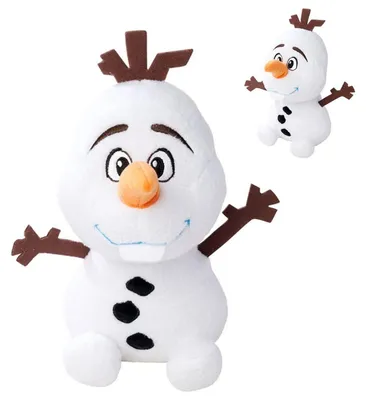 Obrázek produktu pro Plyšová hračka Olafa, zmrazená, 25 cm
