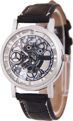 Produktbild von Elegante JO-12886 Uhr – Schwarz/Silber für Herren KP12886