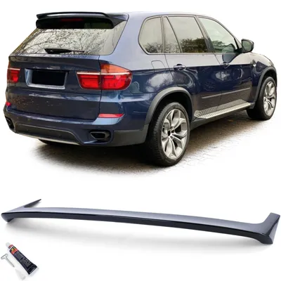 Produktbild von Dachspoiler Heckspoiler schwarz glänzend für BMW X5 E70 2006-2013