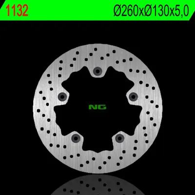 Produktbild von Ng Vordere Bremsscheibe Tgb 125/250/300 08-18 (260X130X5.0Mm) (5X10.5Mm)