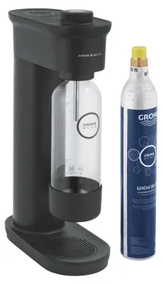 Produktbild von GROHE 31945K00, Edelstahl, Schwarz, 242 mm, 119 mm, 446 mm, 0,85 l