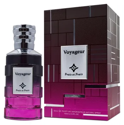 Obrázek produktu pro Frais Et Frais Voyageur, toaletní voda pro ženy, 100 ml. Kvetinácko-dřevitá vůně. Elegantní a rafinovaná