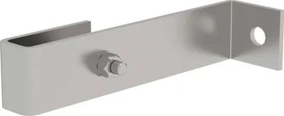 Produktbild von MUNK Wandhalter starr 150 mm Edelstahl