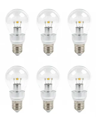 Produktbild von 6x LED Leuchtmittel E27 5W 5 Watt ersetzt 50 W 480 Lumen 2700 K