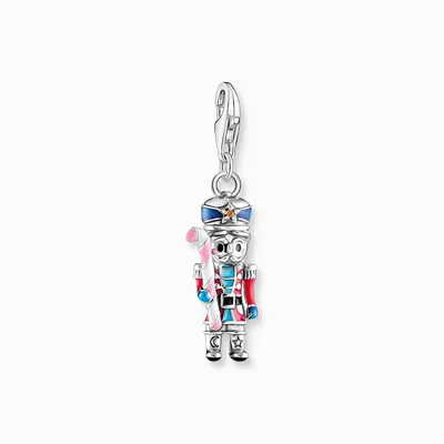 Obrázek produktu pro Charm-Anhänger Nussknacker mit Steinbesatz