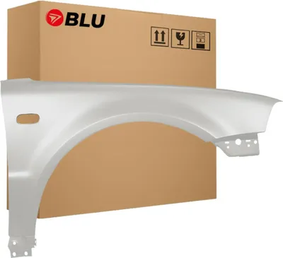 Productafbeelding van BLU Spatbord geschikt voor Volkswagen Passat B5 FL LB9A Rechts Wit CandyWeiss | 2000-2005 | Voorzijde | Gelakt | Montageklaar