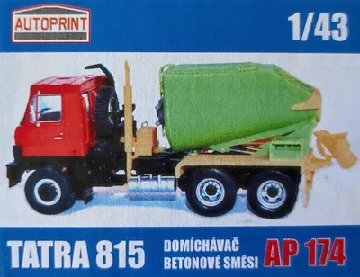 Obrázok produktu pre Prevodová súprava TATRA 815 AP 174 AUTOPRINT 1:43