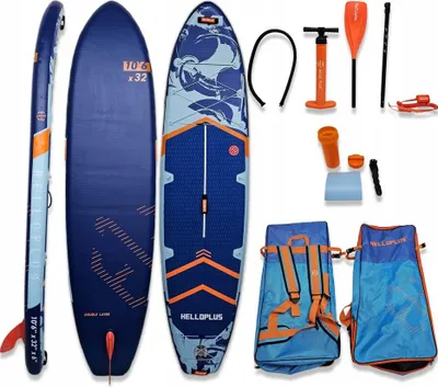 Zdjęcie produktu dla Hydro Star Deska Sup Helloplus Pro Do Pływania Pompowana Akcesoria 320Cm