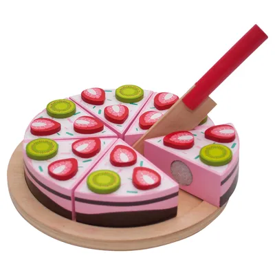 Produktbild von Erdbeertorte (Spielzeug), 3 Stück