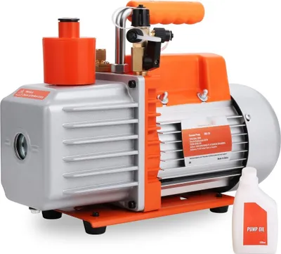 Produktbild von 5 CFM Vakuumpumpe - 2-stufige Drehschieber-Unterdruckpumpe - Klimaanlage & HVAC Zubehör - für professionelle Anwendungen