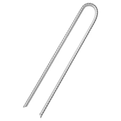 Zdjęcie produktu dla vidaXL Kołki do namiotu 6 szt. Kształt U 37 cm Ø10 mm Stal ocynkowana