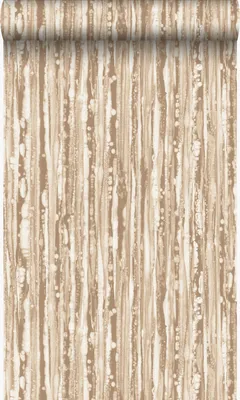 Produktbild von Origin Wallcoverings Tapete Streifen Bronze 53 cm x 10.05 m