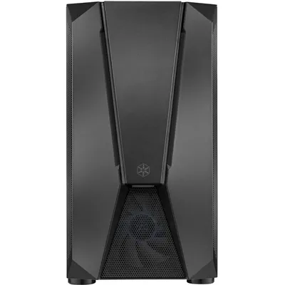 Obrázok produktu pre Silverstone FARA V1M PRO, Tower, PC, Čierna, micro ATX, Mini-ITX, Plast, Oceľ, Temperované sklo, 16,3 cm