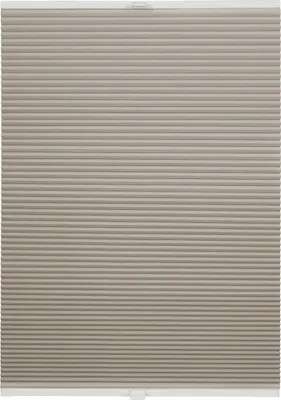 Produktbild von Wabenplissee auf Maß Thermo ohne Bohren verdunklung Farbe: Hellbeige, Größe: B): 81-90 cm, H): 151-200 cm