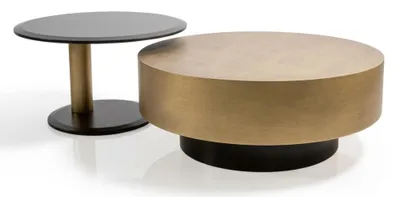 Immagine prodotto di 2 tavolini da salotto dal design moderno e dall'aspetto elegante