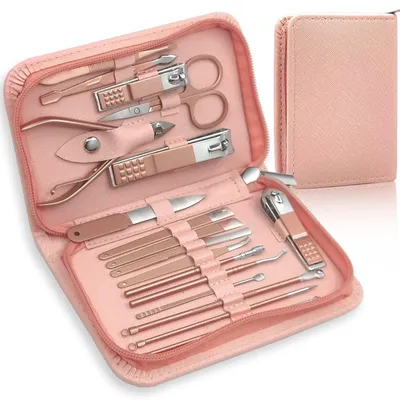 Produktbild von Professionelles Maniküre-Set mit 18 Werkzeugen