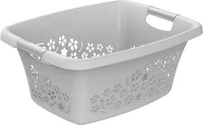 Produktbild von Rotho 17565, 25 l, Rechteckig, Polypropylen (PP), Grau, 505 mm, 383 mm