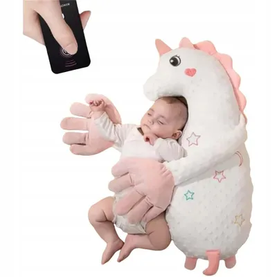 Produktbild von Baby Sleeping Hand Schläger – Interaktives elektronisches Plüschtier, Babyschlaf Hilfe beruhigende Einschlafhilfe für Kleinkinder Geschenk