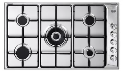Obrázok produktu pre De’Longhi DLI 59 DD, Nerezová oceľ, Vstavaný, 90 cm, Plynový, Nerezová oceľ, 5 zone(s)