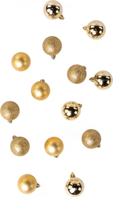 Immagine prodotto di Ornamenti natalizi, 14 pezzi, Ø 4 cm
