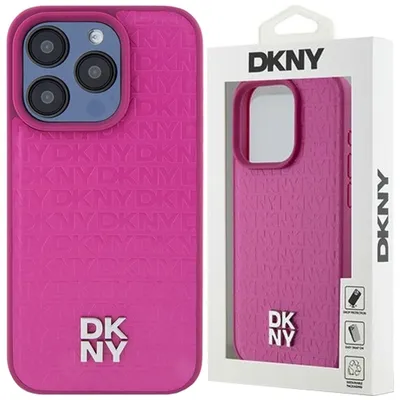 Produktbild von DKNY, Schutzhülle Apple iPhone 15 Pro MagSafe kompatibel, Rosa