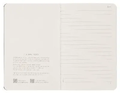 Produktbild von Moleskine Smart Cahier Notizbuch, Taschenformat, linierte Seiten, Schwarz, weiche Einbandgestaltung (8,9 x 14 cm)