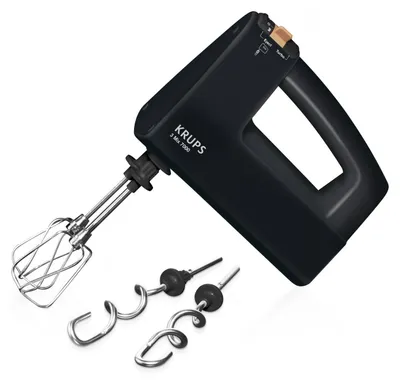 Immagine prodotto di Krups 3 Mix 7000 F6085811 - Handmixer - 500 W - Schwarz/Kupfer