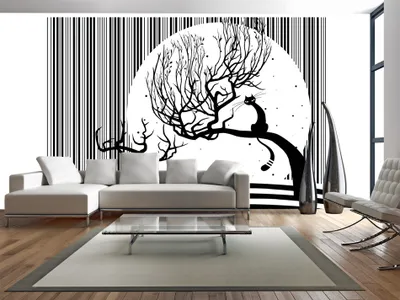 Produktbild von Vlies Fototapete 400x280 cm Tapeten Wandtapete XXL Abstrakt Katze 10110907-3