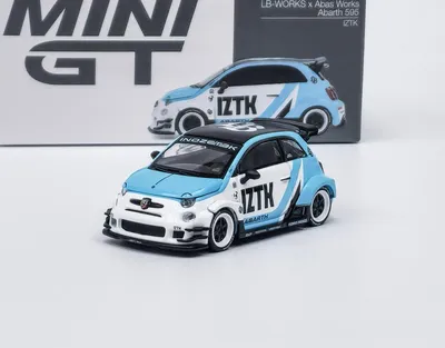 Image de FIAT ABARTH 595 LB-WORKS x ABAS WORKS IZTK 2024 - Mini GT 1:64
