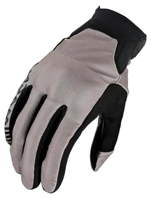 Produktbild von Obtain Motorradhandschuhe aus Leder in Schwarz/Beige