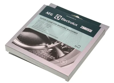 Produktbild von Electrolux M3GCP200, Geschirrspüler/Waschmaschine, Pulver, 100 g, Nachfüllpackung, 2 Stück(e), 167 x 19 x 163 mm