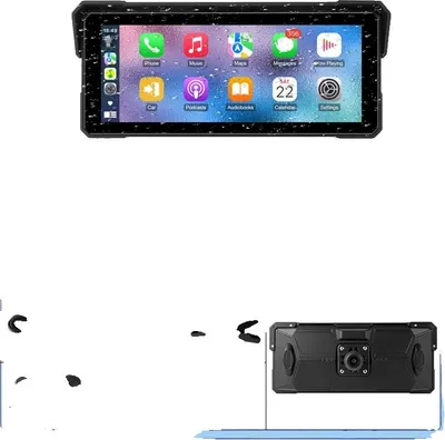 Obrázek produktu pro Přenosná navigace pro motocykly, 8,1" LCD displej, vodotěsný design, Žádné, Moto Player
