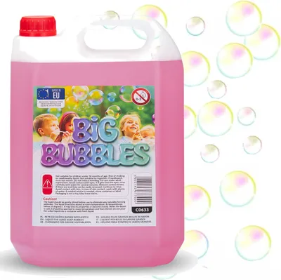 Zdjęcie produktu dla Zabawka do baniek mydlanych COIL, płyn do baniek mydlanych, duże bańki mydlane, kanister 5l, średnica baniek ponad 2 metry