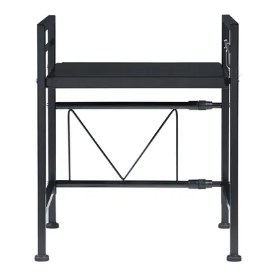 Produktbild von Mikrowellenregal 'Sorsele' Küchenregal 1 Ebene verstellbar Metall Schwarz