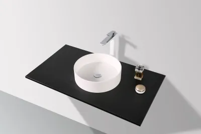Produktbild von SLIM - DESIGN Mineralguss Aufsatzwaschtisch MAW2365