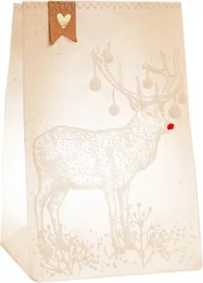 Produktbild von Winterlichtbeutel "Hirsch"