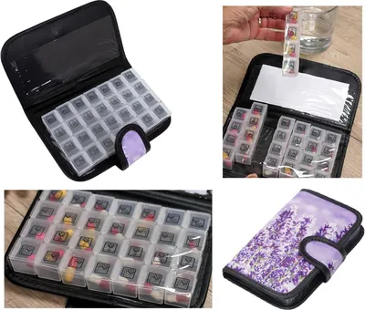 Produktbild von 7-Tage-Pillendose »Lavendel«