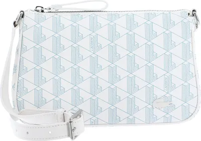 Produktbild von LACOSTE Schultertasche Umhängetasche Shoulder Bag Mono Farine Panorama weiß