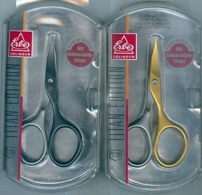 Produktbild von ERBE-NAGELSCHERE Selbstschärfend, Rostfrei, GOLD/ SILBER