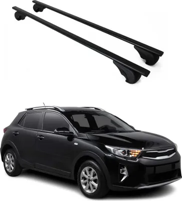 Immagine prodotto di Barre portatutto trasversali per Kia Stonic 2017-2024, colore nero