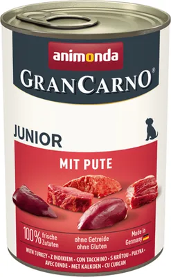Obrázok produktu pre Animonda GranCarno Original Junior Pute Turkey 400g