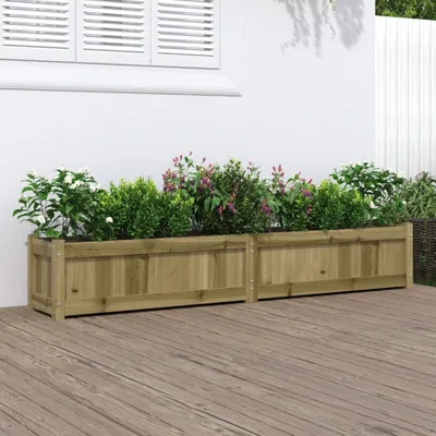 Immagine prodotto di Maison Exclusive - Vaso per piante, 180x31x31 cm, legno di pino impregnato