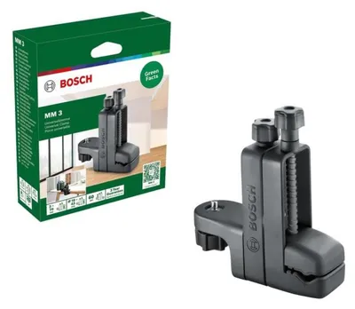 Obrázek produktu pro Bosch MM 3, Trojnožka, Černá, 1/4", Trojnožka, 47 mm, 149 mm
