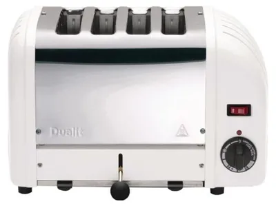 Image de Grille-pain 4 fentes 2200w blanc classic - Dualit - 40368 - vario