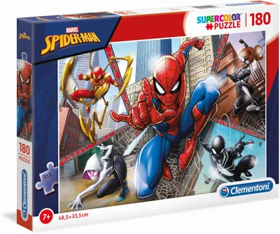 Obrázek produktu pro CLEMENTONI Puzzle Spiderman: Hrdina 180 dílků 131070