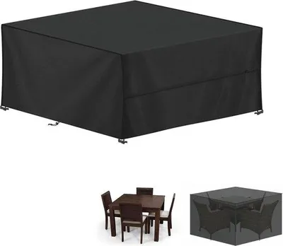 Produktbild von Famanu Möbelabdeckung Wasserfest 190x190x75cm - Reißfeste Abdeckung für den Außenbereich