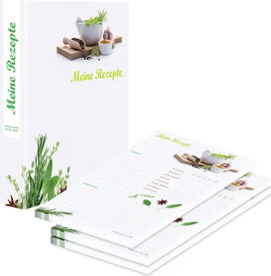 Produktbild von PRICARO Rezeptordner mit Rezeptblock "Gewürze", A5
